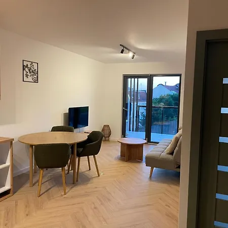 Apartment White Glove Z Widokiem Na Zamek Olsztyn (Warmian-Masurian)